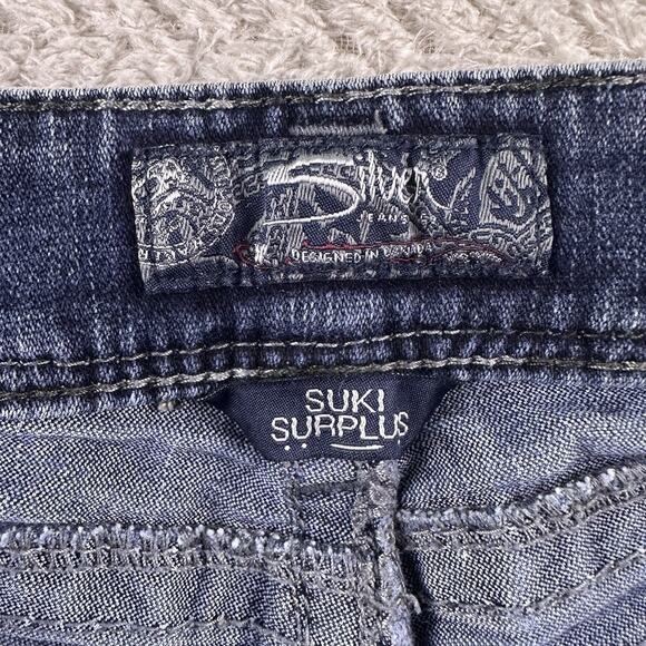 Silver Jeans Womens Suki Surplus Size 30x30 Bootcut Flap Pockets - Picture 11 of 15